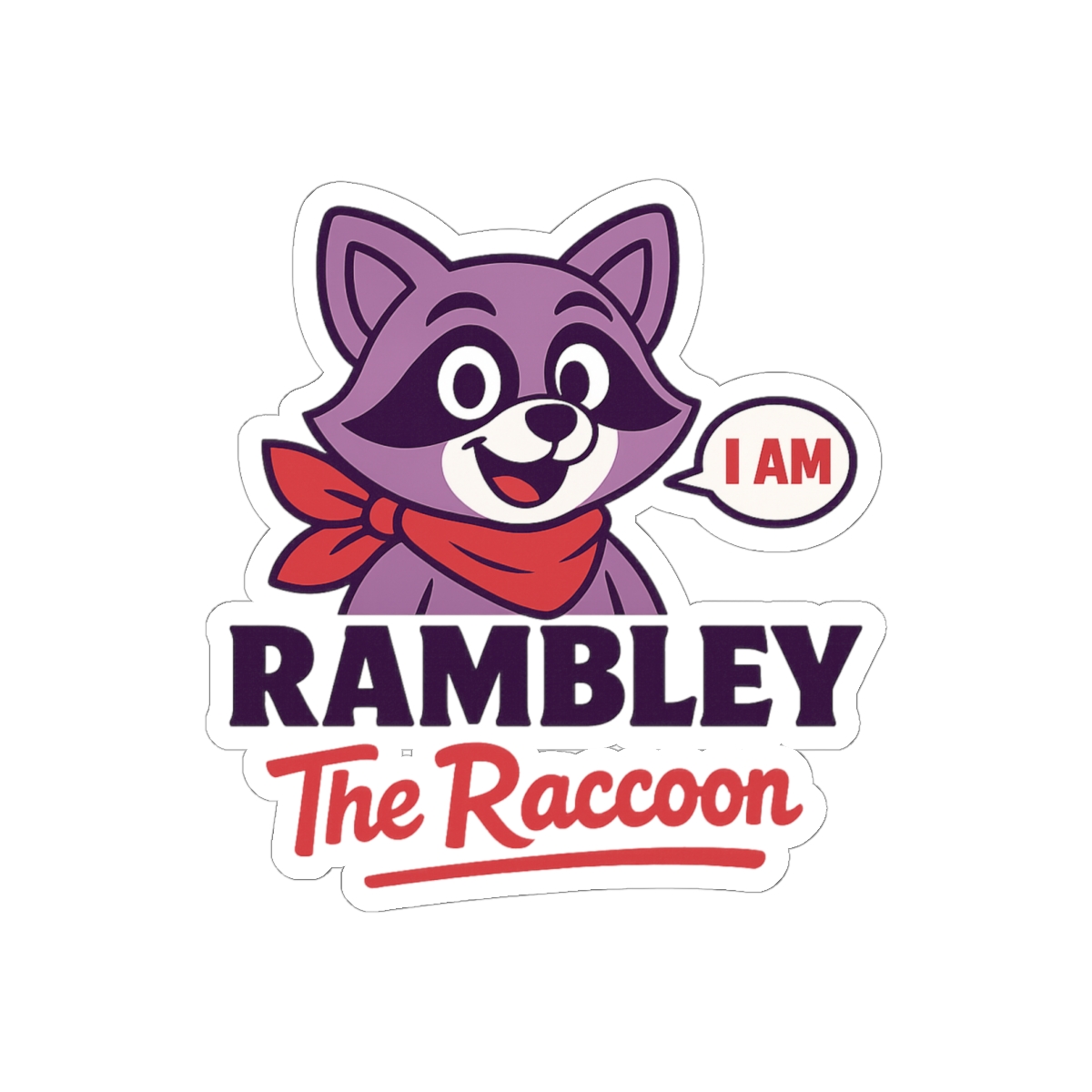 Rambley The Raccoon Vintage