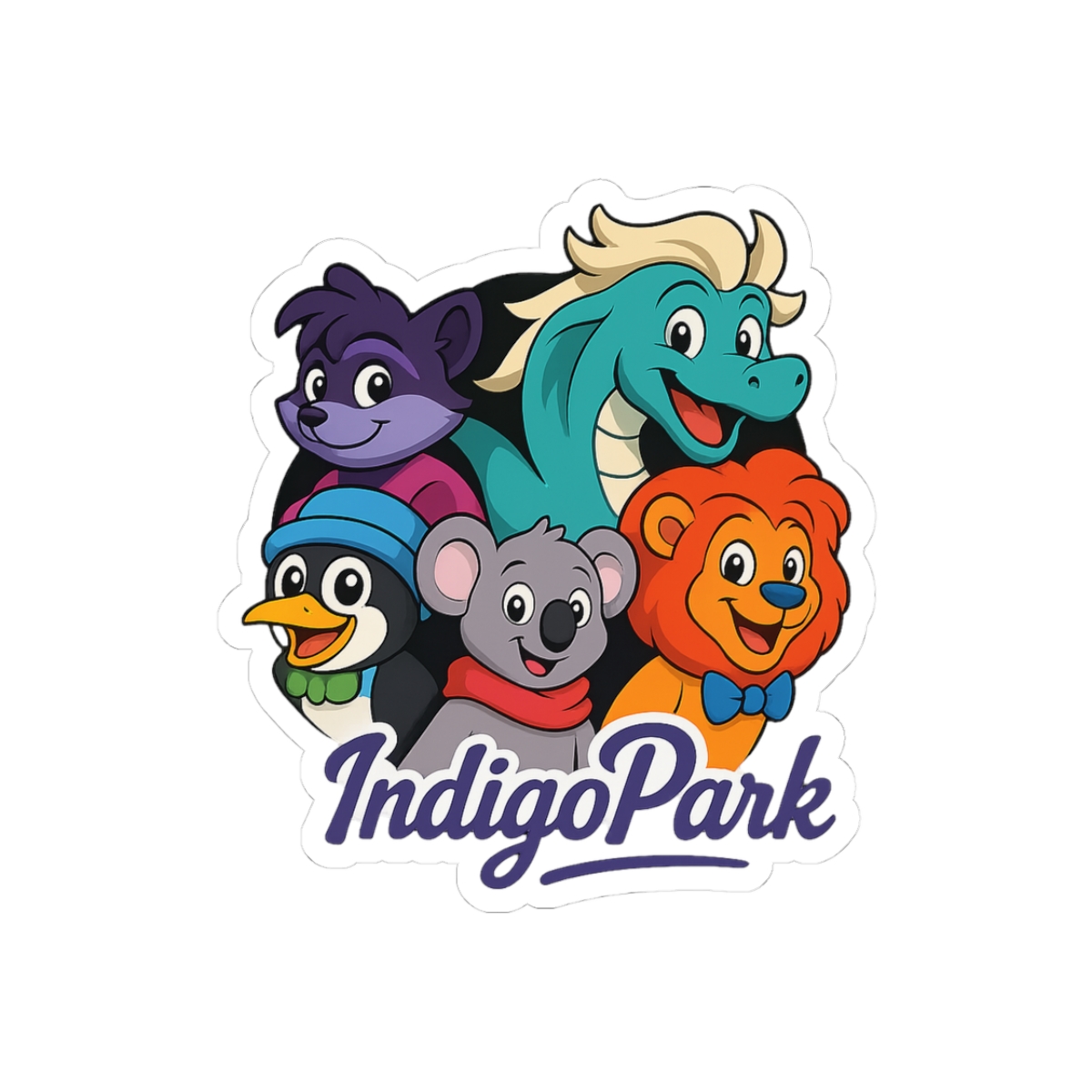 Indigo Park Sticker