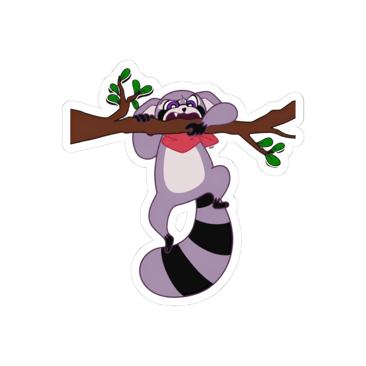 Hang In There Rambley Cute Motivational Indie Game Sticker