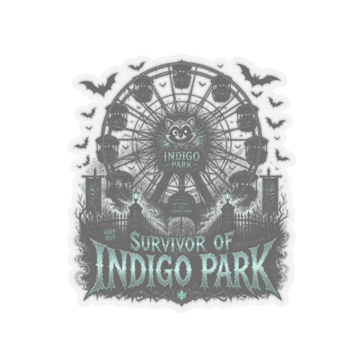 Indigo Park Thrill Sticker